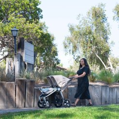 Puériculture - Poussette - Poussette double - de la naissance à 4 ans - Beige