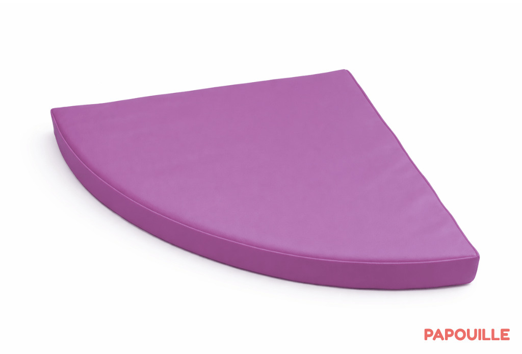 Tapis d'angle à 90° 1/4 rond 40x40x3cm Groix