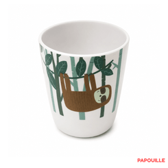 Repas - Verre et Gobelets Enfants - Gobelet pour enfant en mélamine à motif 16cl animaux de la foret