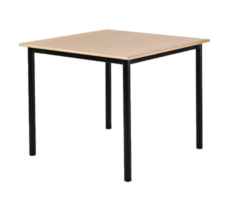 Mobilier - Table crèche et scolaire - Table carrée Bermudes mélaminé - 80 x 80 cm - T0