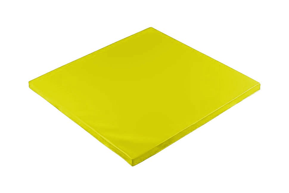 Tapis de sol de réception bébé 200x200x10cm Jaune