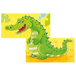 Jeux - Jeux Éducatifs et Puzzle - Puzzle de cubes animaux sauvages