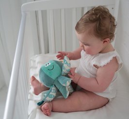 Jouets - Hochets et Jouets Sensoriels - DE // La pieuvre de manipulation