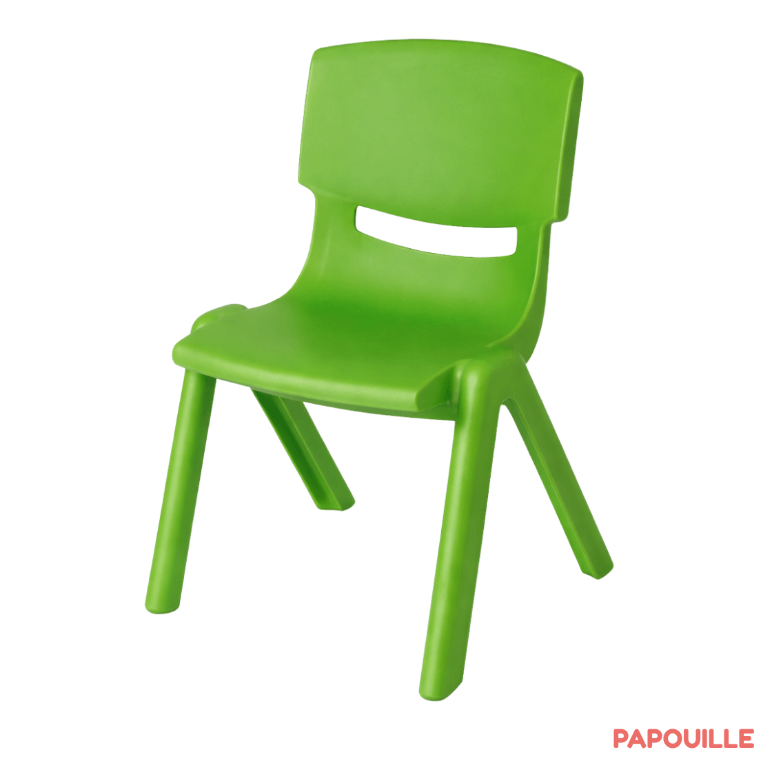 Chaise enfant monobloc t1 vert