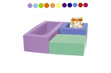 Mobilier - Meuble en mousse et Pouf - Coin de rangement