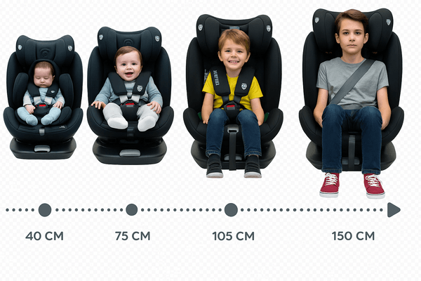 Puériculture - Siège Auto bébé et Réhausseur - Siège Auto Austain - 40 à 150 cm