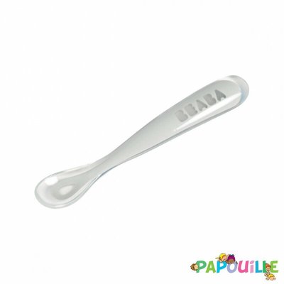 Cuillère à soupe et couverts en silicone souple Easy Learning- France