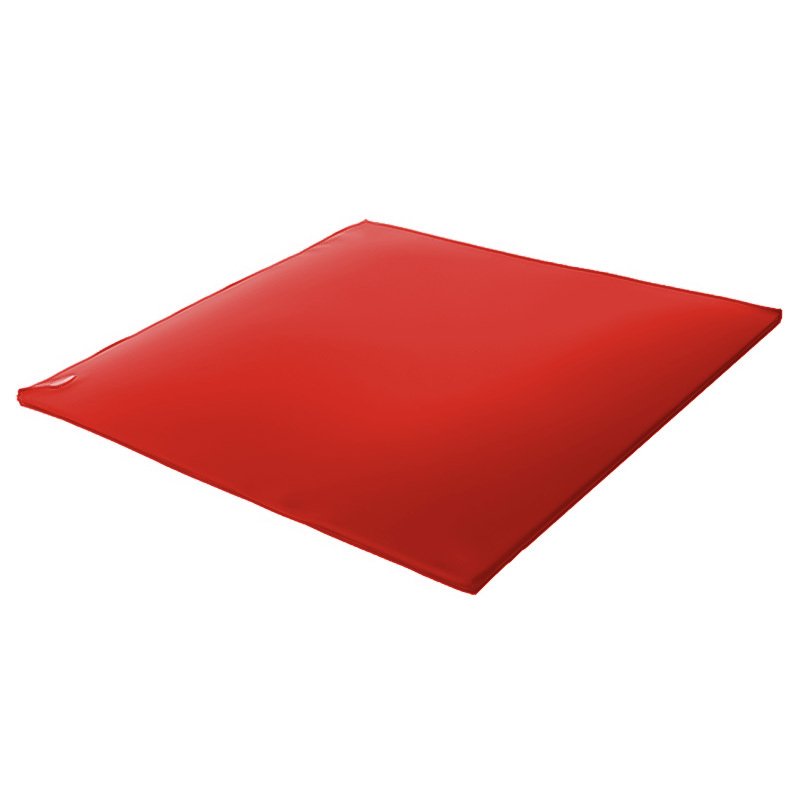 Aire d'évolution en mousse pvc 100x100x2cm Rouge