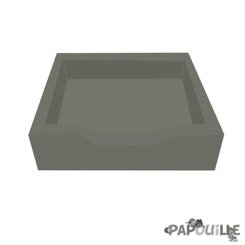 Motricité - Piscine à balles - Bac en mousse pvc pour piscine a balle grise