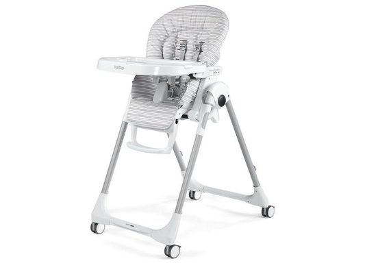 Puériculture - Chaise haute bébé et Siège Repas - Chaise haute prima pappa follow me 3 réglable en hauteur / gris