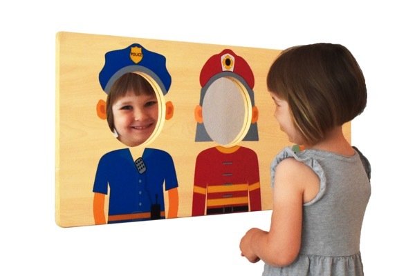 Mobilier - Meuble de rangement scolaire - Miroir Jeux de rôle les métiers
