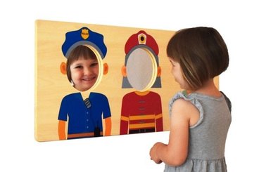 Mobilier - Meuble de rangement scolaire - Miroir Jeux de rôle les métiers