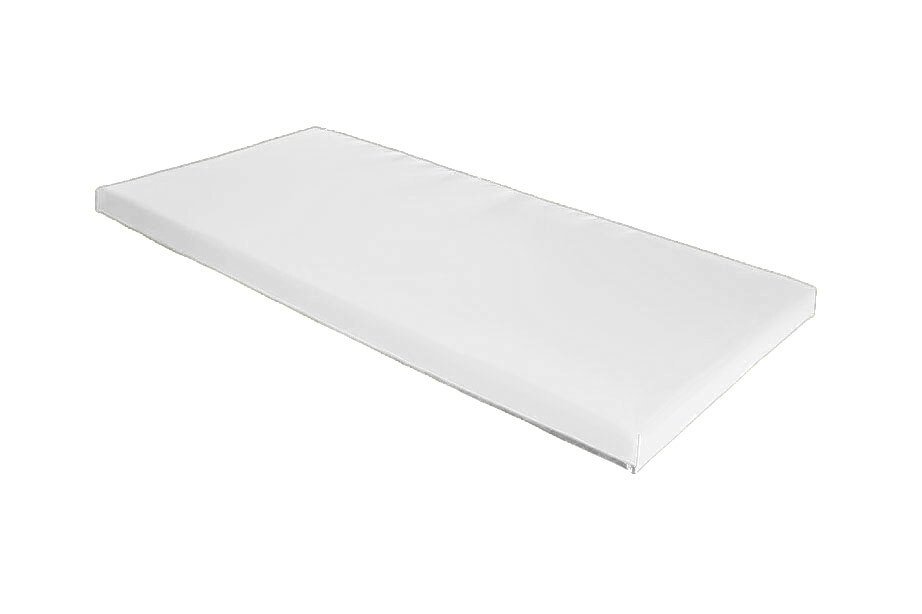 Tapis de gymnastique en mousse pvc 200x100x5cm blanc