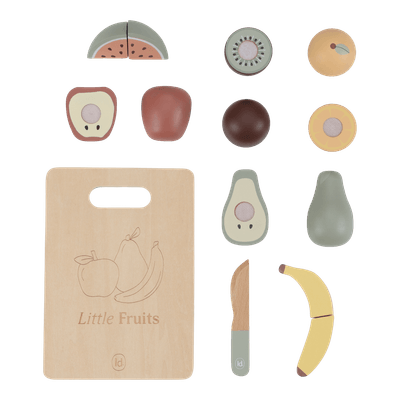 Jouets - Jouets d'Imitation et d'Imagination - Fruit à découper en bois