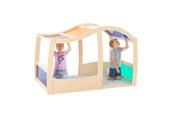Mobilier - Cabane enfant - Maison de jeu arc en ciel
