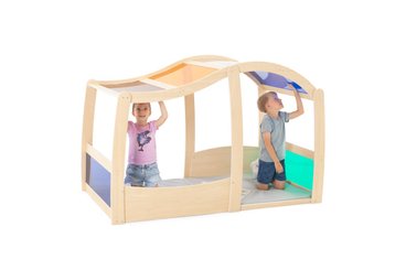 Mobilier - Cabane enfant - Maison de jeu arc en ciel