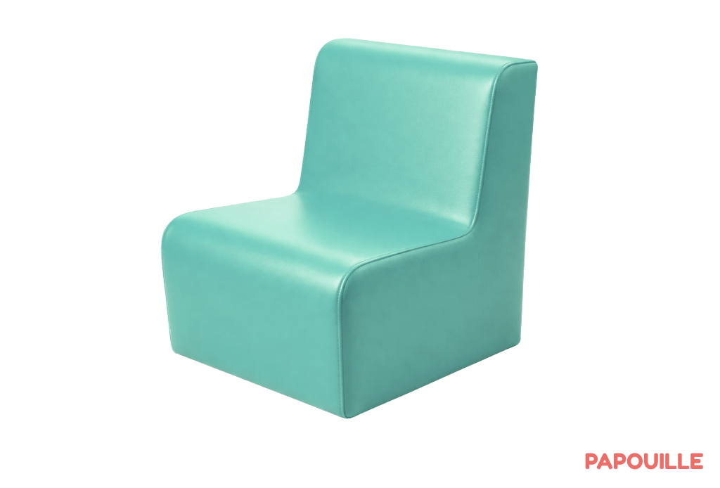 Chauffeuse droite unie hauteur d'assise 32 cm malouine