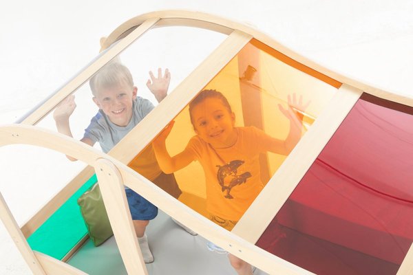 Mobilier - Cabane enfant - Maison de jeu arc en ciel