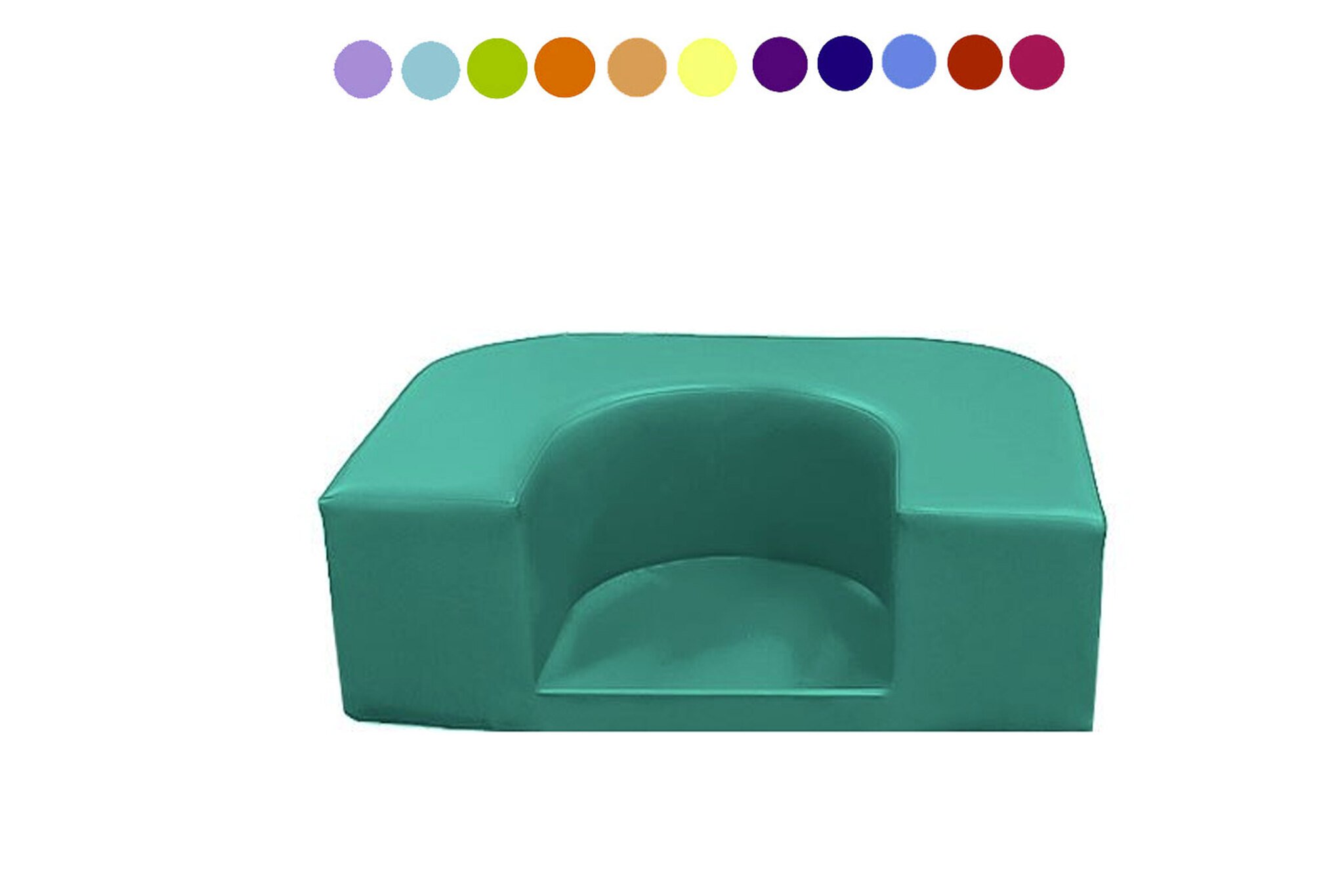 Coin d'assise de sol enfant avec fond en mousse pvc malouine