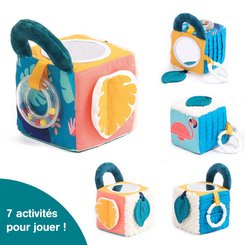 Jouets - Jouets d'Éveil - Cube de manipulation sensoriel