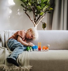 Jouets - Jeux de Construction - Mes premiers véhicules magnétiques