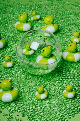 Motricité - Eveil Sensoriels et Tactiles - Boule sensorielle - Grenouilles