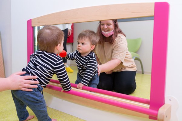 Miroir sécurisé pour enfant