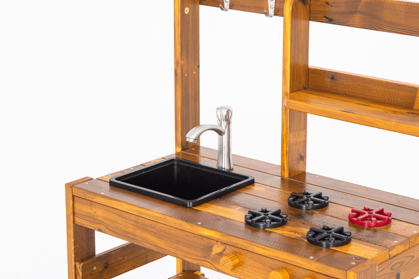 Mobilier - Aire de jeux et structure extérieure - Cuisine de jeu en bois - extérieur