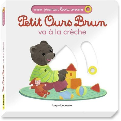 Jeux - Livres - Livre animé petit ours brun va à la crèche