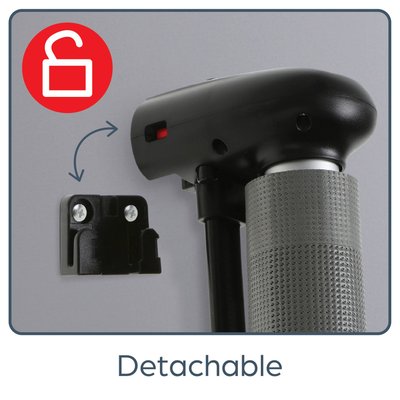 Médical et Prévention - Barrières de Sécurité Enfant - Barrière rétractable jusqu'à 140 cm - Gris