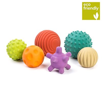 Jouets - Hochets et Jouets Sensoriels - Boules Sensorielles  100 % en caoutchouc