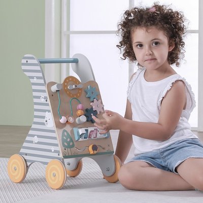 Jeux - Porteurs, Draisiennes, Marcheurs - Marcheur en bois éducatif