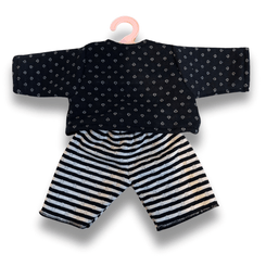 Jouets - Poupons, Peluches et Accessoires - T-shirt et short Poupon 40 cm bleu marine