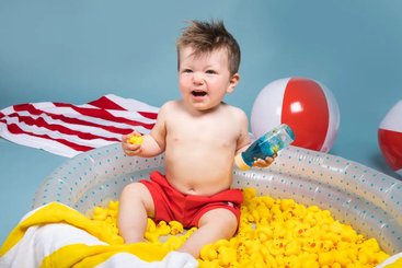 Motricité - Eveil Sensoriels et Tactiles - Bouteille sensorielle - Canard 