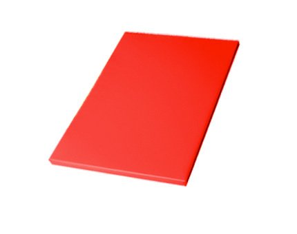 Matelas de couchage enfant en pvc 110 x 60 x 5cm Rouge