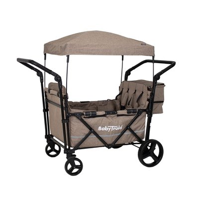 Puériculture - Poussette - Poussette Wagon 4 places Sable