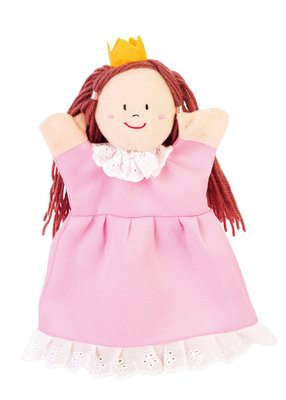 Jouets - Activités Manuelles et Marionnettes  - Lot de 4 marionnettes -   Chevalier, Princesse, Dragon, Reine