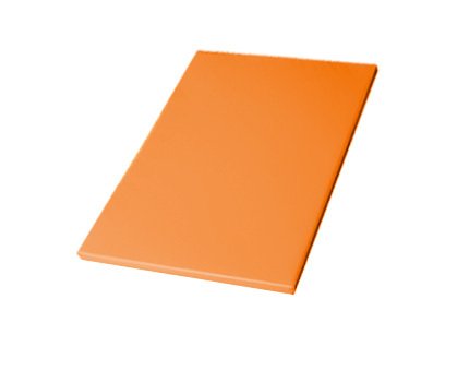 Matelas de couchage enfant en pvc 110 x 60 x 5cm Orange