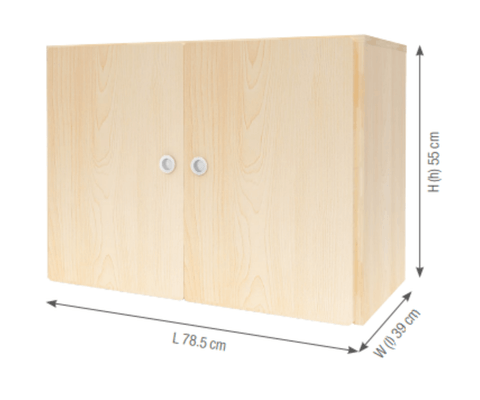 Mobilier - Meuble de rangement scolaire - Armoire à 2 compartiments