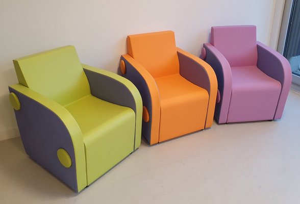 Puériculture - Fauteuils, coussins et accessoires d'allaitement - Fauteuil d'allaitement avec dossier ergonomique Fuchsia