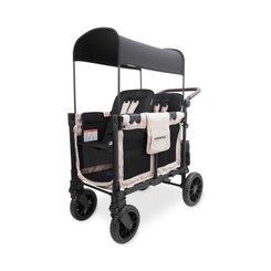 Puériculture - Poussette - Poussette wagon luxe pro 2 places Beige - 6mois +