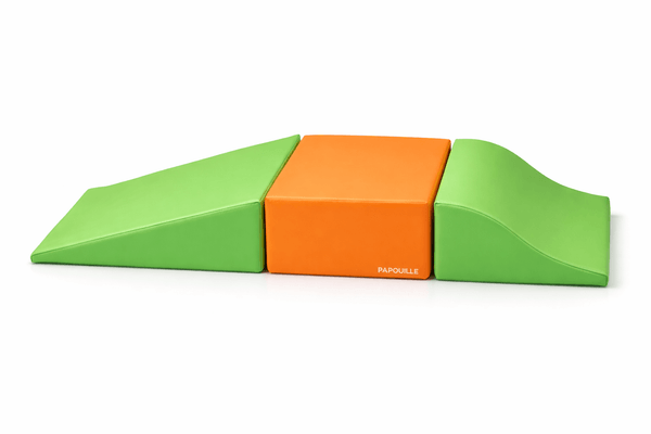 Motricité - Parcours de Motricité Crèche - Kit de 3 modules initiation mini poussin 23cm en mousse pvc v3