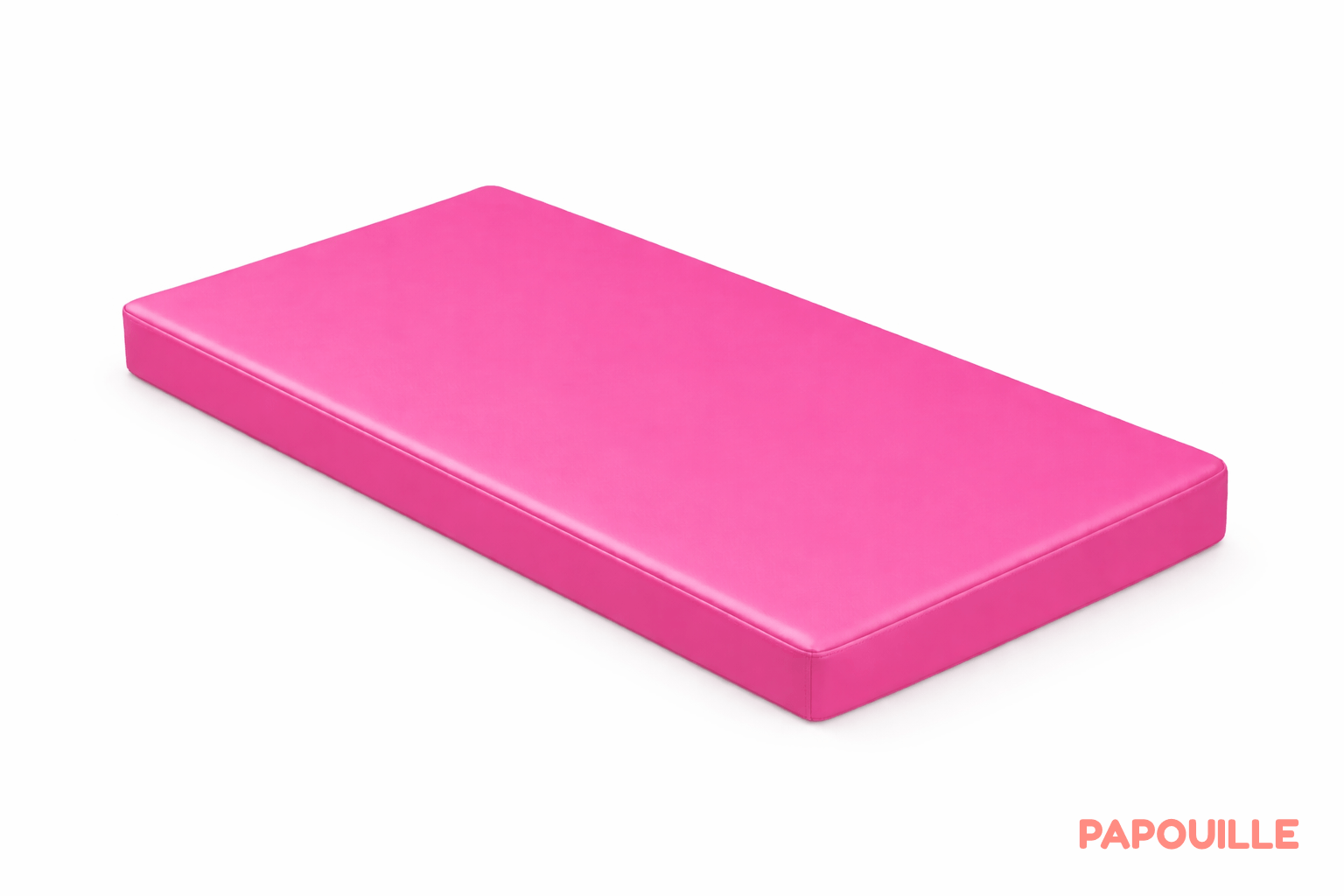 Matelas confort en pvc 60x120x10 cm fuchsia