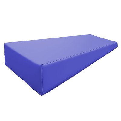 Motricité - Module de Motricité Bébé - Module trapèze en mousse pvc h.23cm bleu roi