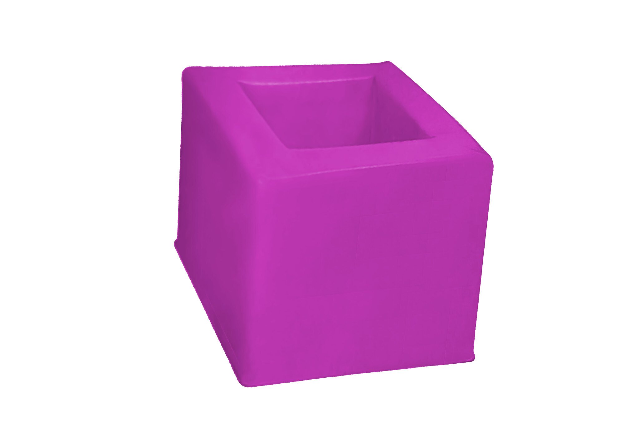 Cube de rangement fuchsia