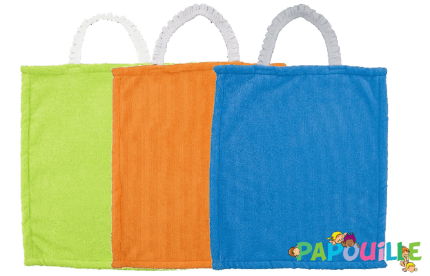 Repas - Bavoir - Bavoir microfibre 35 x 45 vert / indestructible