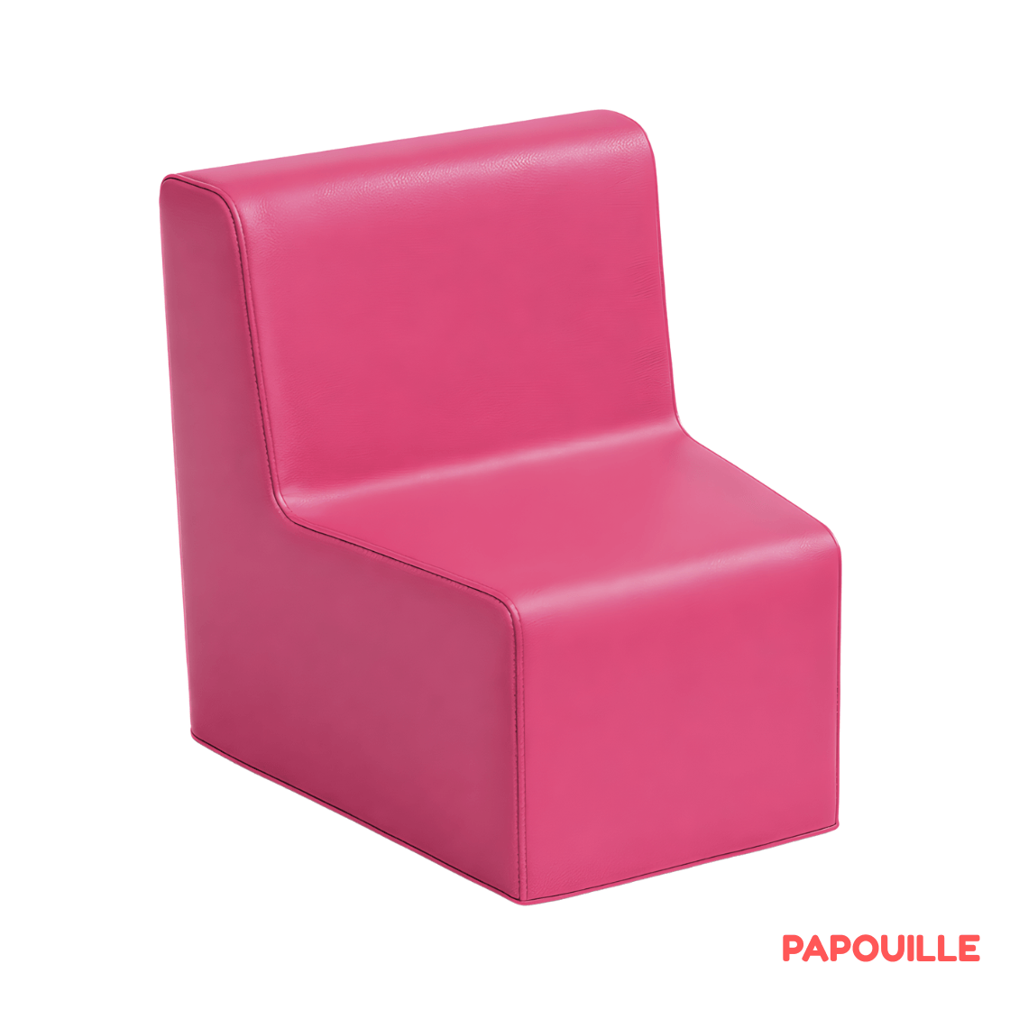 Chauffeuse angle 17 cm fuchsia