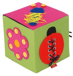 Motricité - Motricité Fine - Cube de manipulation et d'apprentissage