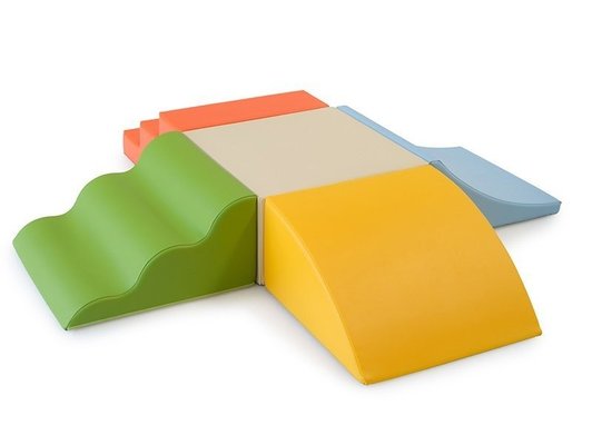 Motricité - Parcours de Motricité Maternelle - Parcours de motricité Grands Modules - 5 pièces - H 30 cm V2 