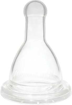 Repas - Biberons Classic et Large - Biberon en verre regul'Air 110 ml - tétine NN silicone - Turquoise